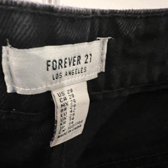 FOREVER 21 SIZE 29 DISTRESSED SHORTS - GENTLY USED - Picture 3 of 3
